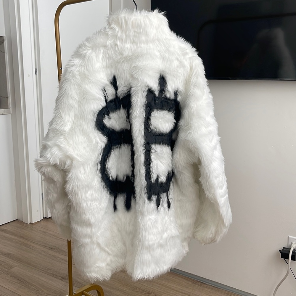 Balenciaga Faux Fur Jacket || Size 36 || BRAND NEW